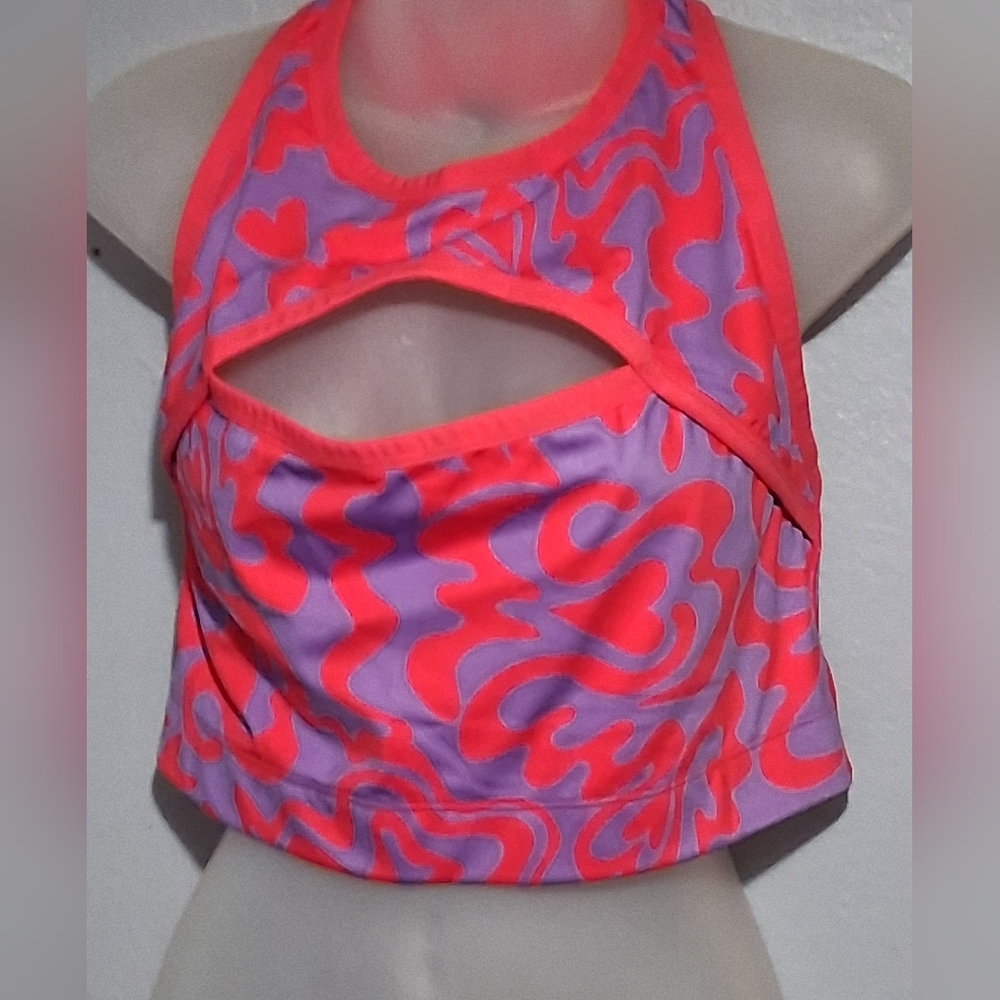 Savage X Fenty Red and Purple Women's Top